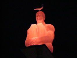 2010 09-Lighted Statue Nice France
